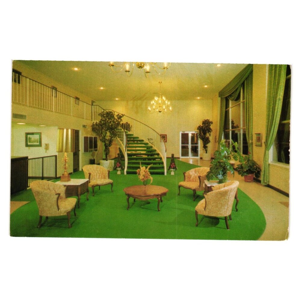 Vintage Ramada Inn Memphis East Postcard 1970s Hotel Tennessee Phoenix Arizona